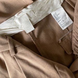 H&M Camel Ankle Length Trousers, Size 8